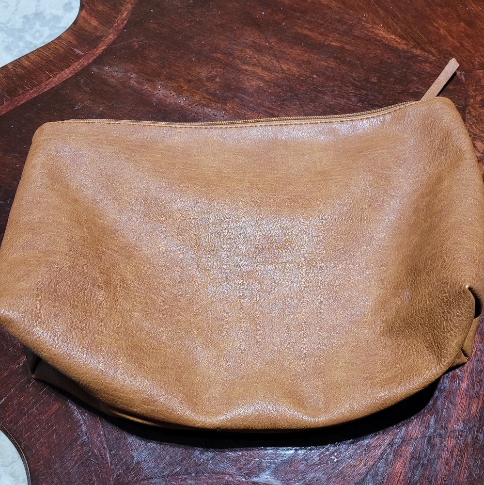 (3230) Miztigue Bag,Pouch,clutch  Brown color, (